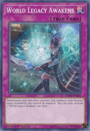 World Legacy Awakens (Common) (MP19-EN048) - 2019 Gold Sarcophagus Tin Mega Pack Unlimited