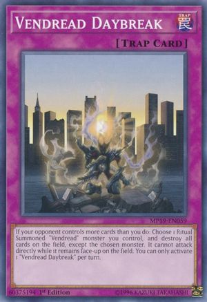 Vendread Daybreak (Common) (MP19-EN059) - 2019 Gold Sarcophagus Tin Mega Pack 1st Edition