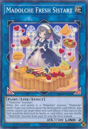Madolche Fresh Sistart (Common) (MP19-EN068) - 2019 Gold Sarcophagus Tin Mega Pack Unlimited