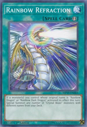 Rainbow Refraction (Common) (MP19-EN069) - 2019 Gold Sarcophagus Tin Mega Pack Unlimited