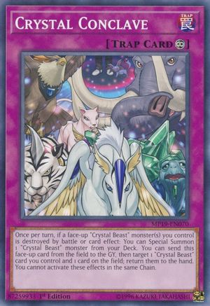 Crystal Conclave (Common) (MP19-EN070) - 2019 Gold Sarcophagus Tin Mega Pack Unlimited