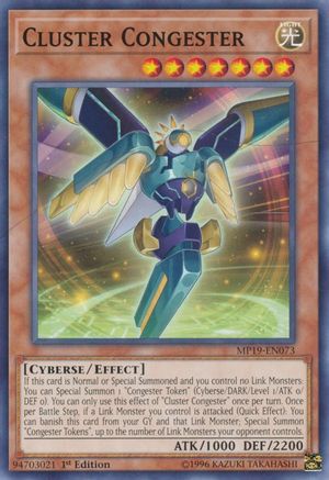 Cluster Congester (Common) (MP19-EN073) - 2019 Gold Sarcophagus Tin Mega Pack 1st Edition