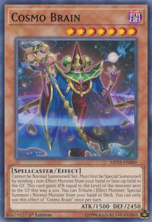 Cosmo Brain (Common) (MP19-EN089) - 2019 Gold Sarcophagus Tin Mega Pack 1st Edition