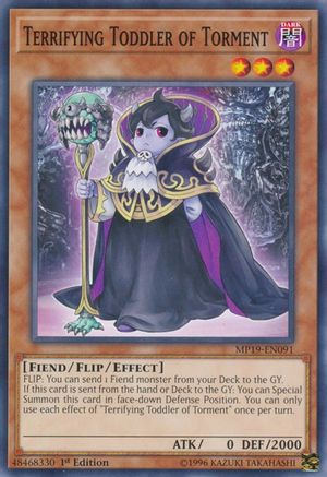 Terrifying Toddler of Torment (Common) (MP19-EN091) - 2019 Gold Sarcophagus Tin Mega Pack Unlimited