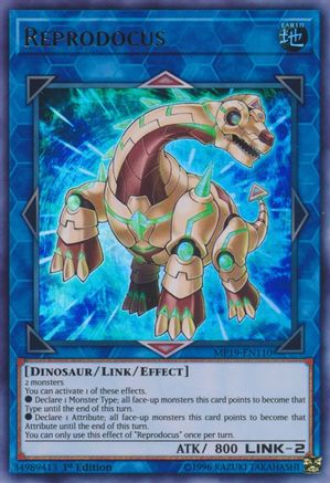 Reprodocus (Ultra Rare) (MP19-EN110) - 2019 Gold Sarcophagus Tin Mega Pack Unlimited