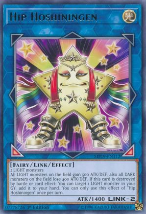 Hip Hoshiningen (Rare) (MP19-EN112) - 2019 Gold Sarcophagus Tin Mega Pack 1st Edition