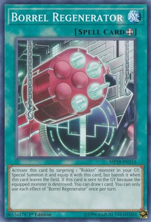 Borrel Regenerator (Common) (MP19-EN115) - 2019 Gold Sarcophagus Tin Mega Pack Unlimited