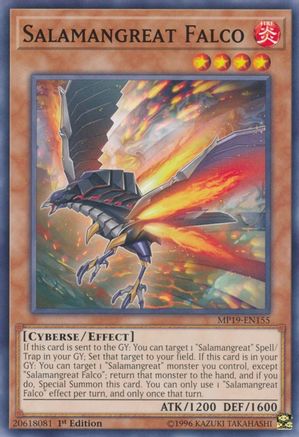 Salamangreat Falco (Common) (MP19-EN155) - 2019 Gold Sarcophagus Tin Mega Pack Unlimited