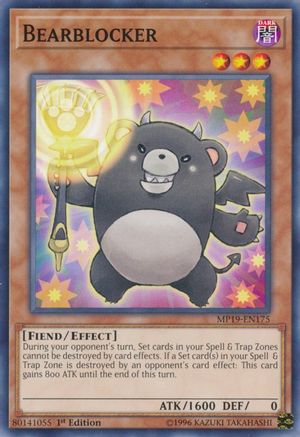 Bearblocker (Common) (MP19-EN175) - 2019 Gold Sarcophagus Tin Mega Pack Unlimited