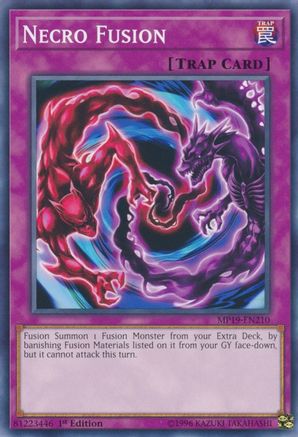 Necro Fusion (Common) (MP19-EN210) - 2019 Gold Sarcophagus Tin Mega Pack 1st Edition