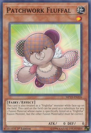 Patchwork Fluffal (Common) (MP19-EN226) - 2019 Gold Sarcophagus Tin Mega Pack Unlimited