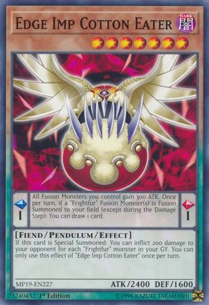 Edge Imp Cotton Eater (Common) (MP19-EN227) - 2019 Gold Sarcophagus Tin Mega Pack 1st Edition