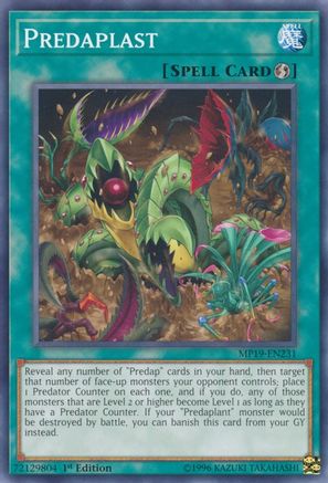 Predaplast (Common) (MP19-EN231) - 2019 Gold Sarcophagus Tin Mega Pack Unlimited
