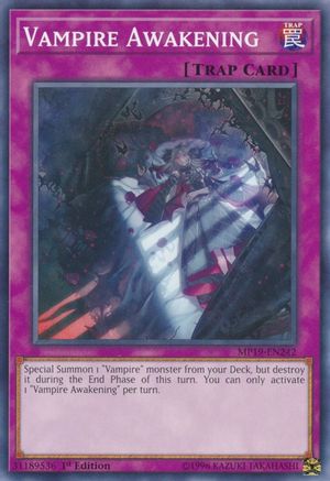 Vampire Awakening (Common) (MP19-EN242) - 2019 Gold Sarcophagus Tin Mega Pack 1st Edition