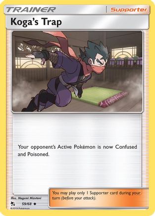 Koga's Trap (059/68) [Hidden Fates] - Uncommon