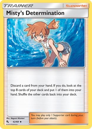 Misty's Determination (062/68) [Hidden Fates] - Uncommon