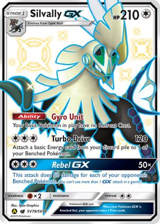 Silvally GX (SV79/SV94) [Hidden Fates Shiny Vault] Holofoil - Shiny Holo Rare