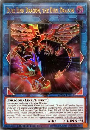 Duel Link Dragon, the Duel Dragon (Ultra Rare) (YCSW-EN012) - Yu-Gi-Oh! Championship Series Prize Cards Limited