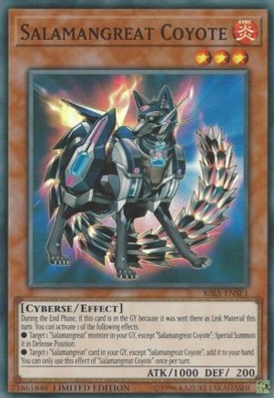 Salamangreat Coyote (Super Rare) (RIRA-ENSE1) - Rising Rampage Limited