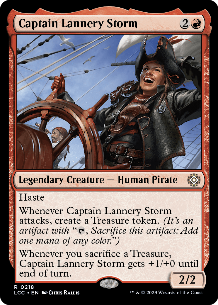 Captain Lannery Storm [Commander: The Lost Caverns of Ixalan]