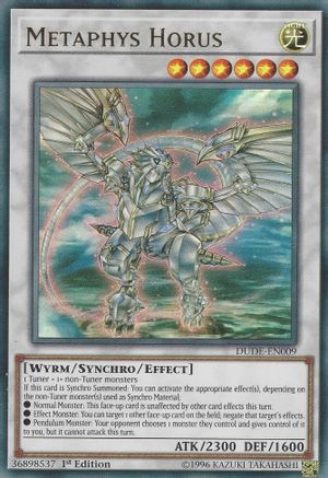 Metaphys Horus (Ultra Rare) (DUDE-EN009) - Duel Devastator 1st Edition