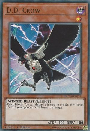 D.D. Crow (Ultra Rare) (DUDE-EN027) - Duel Devastator 1st Edition
