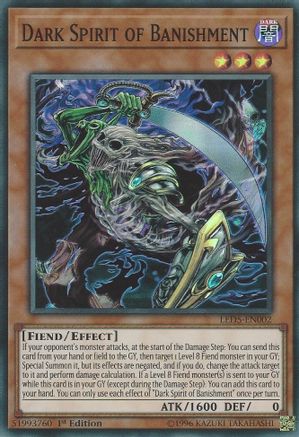 Dark Spirit of Banishment (Super Rare) (LED5-EN002) - Legendary Duelists: Immortal Destiny 1st Edition