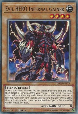Evil HERO Infernal Gainer (Common) (LED5-EN018) - Legendary Duelists: Immortal Destiny 1st Edition