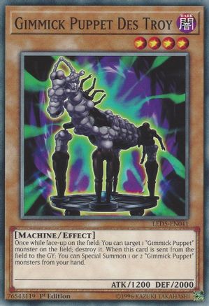 Gimmick Puppet Des Troy (Common) (LED5-EN041) - Legendary Duelists: Immortal Destiny 1st Edition