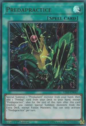 Predapractice (Ultra Rare) (LED5-EN047) - Legendary Duelists: Immortal Destiny 1st Edition