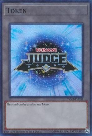 Official Judge Token: TKN4-EN032 (Super Rare) (TKN4-EN032) - Judge Promotional Cards Unlimited