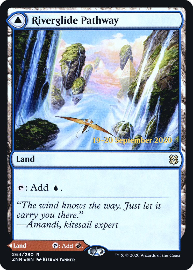 Riverglide Pathway (PRE-264) [Zendikar Rising Promos] Foil