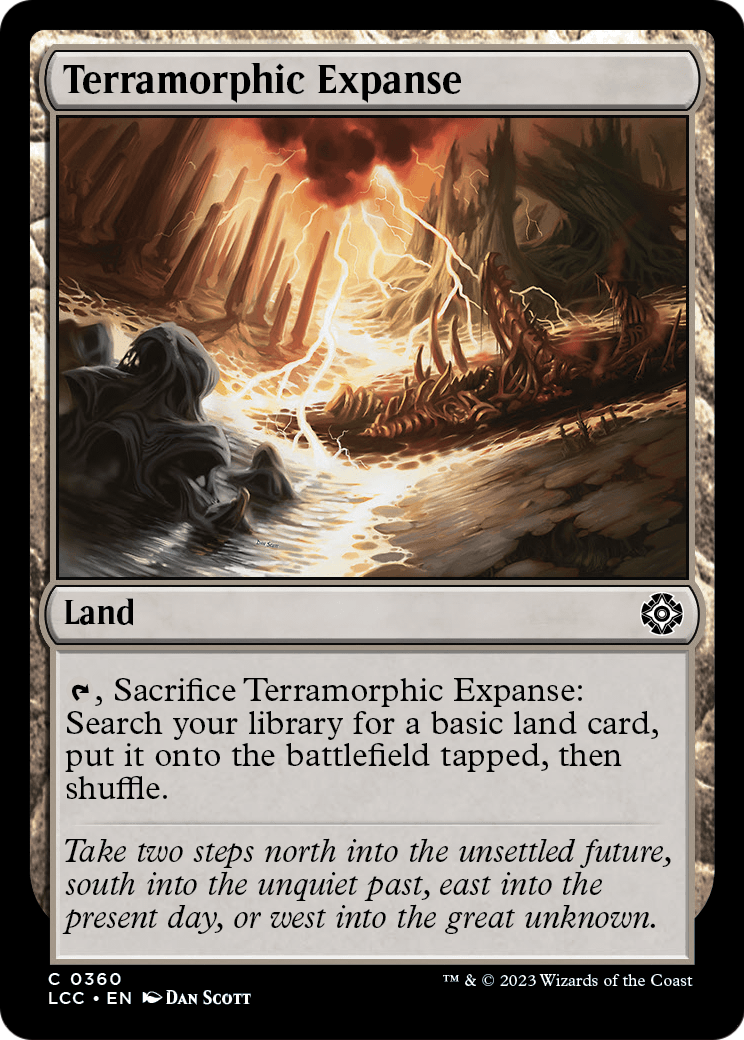 Terramorphic Expanse [Commander: The Lost Caverns of Ixalan]
