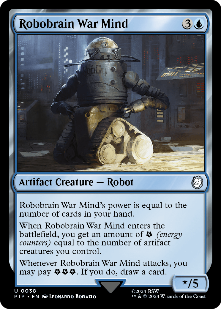 Robobrain War Mind (PIP-038) [Fallout] Foil