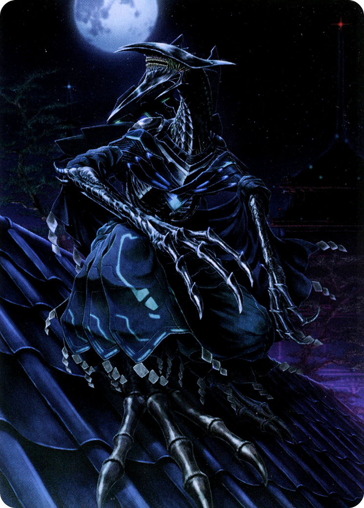 Jin-Gitaxias, Progress Tyrant // Jin-Gitaxias, Progress Tyrant (ANEO-052) (Borderless) [Neon Dynasty Art Series] Foil