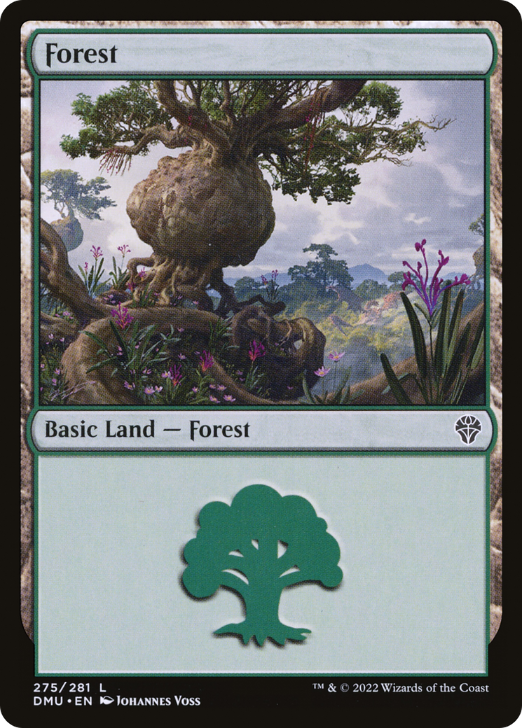 Forest (DMU-275) [Dominaria United] Foil