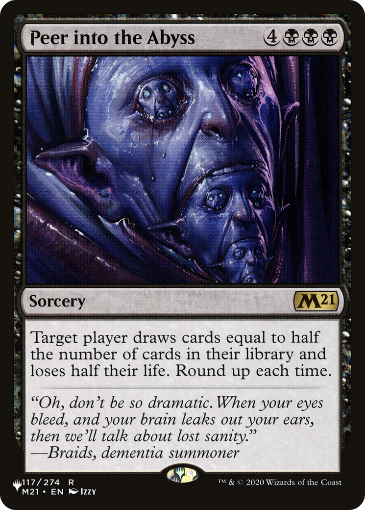 Peer into the Abyss (LIST-117/274) [The List]