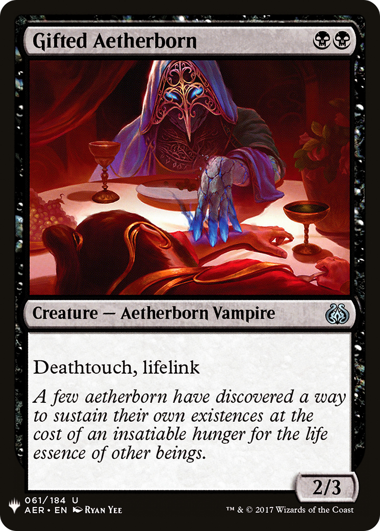 Gifted Aetherborn (LIST-061) [The List]
