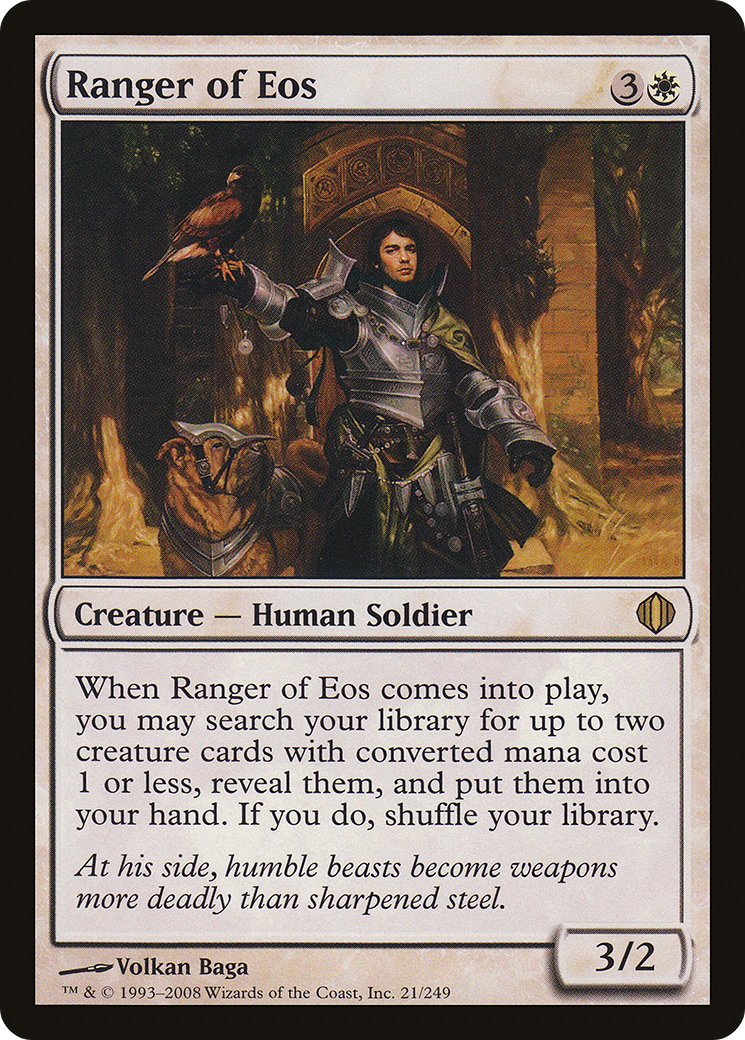 Ranger of Eos (ALA-021) [Shards of Alara] Foil