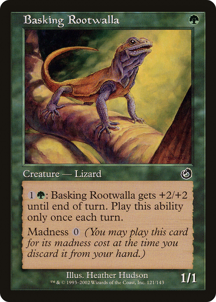 Basking Rootwalla (TOR-121) [Torment]