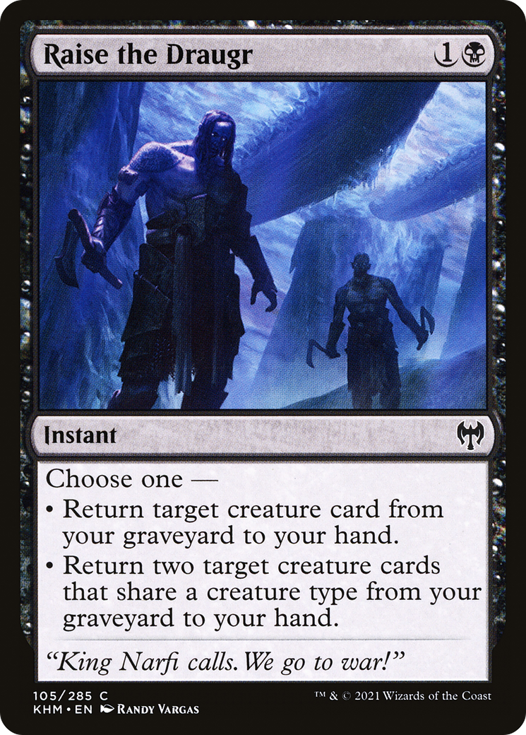 Raise the Draugr (KHM-105) [Kaldheim] Foil