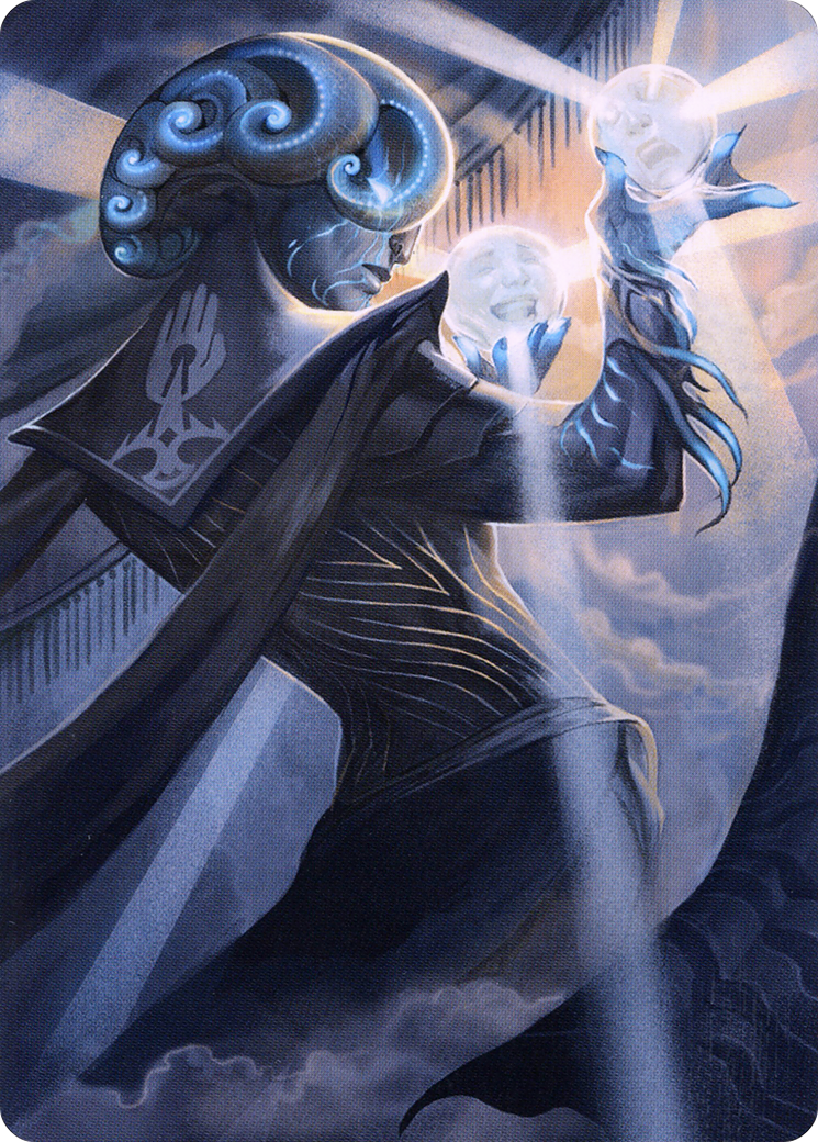 Queza, Augur of Agonies // Queza, Augur of Agonies (ASNC-075) (Borderless) [New Capenna Art Series] Foil