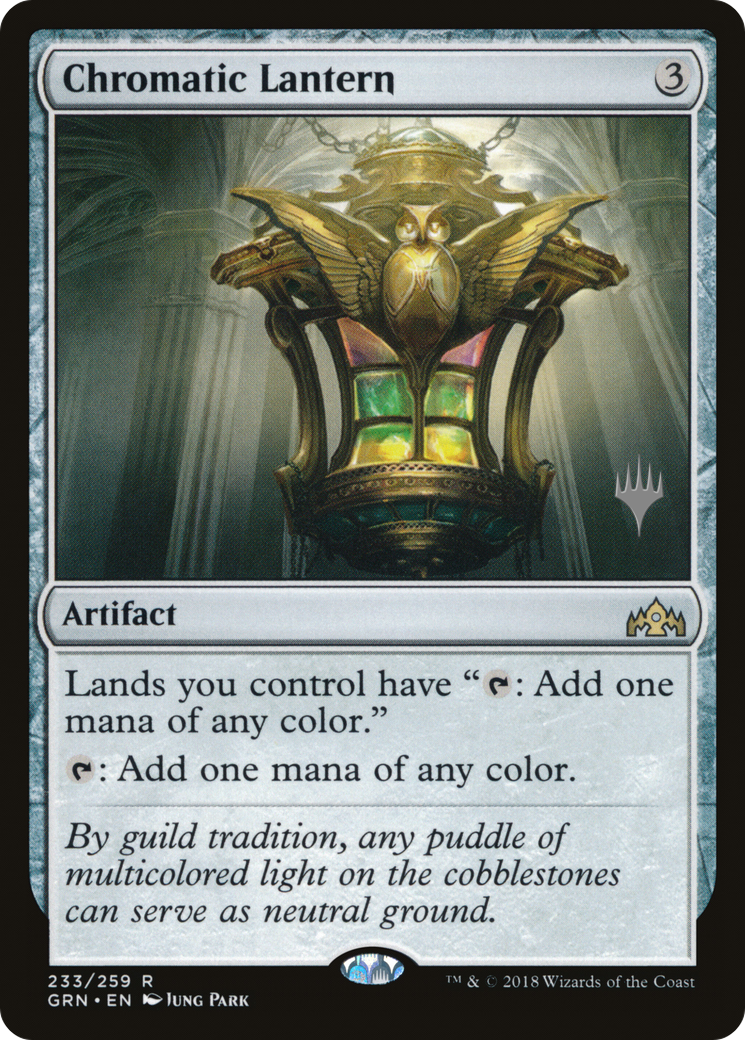 Chromatic Lantern (PPM20-233) [Promo Pack: Guilds of Ravnica Promos]