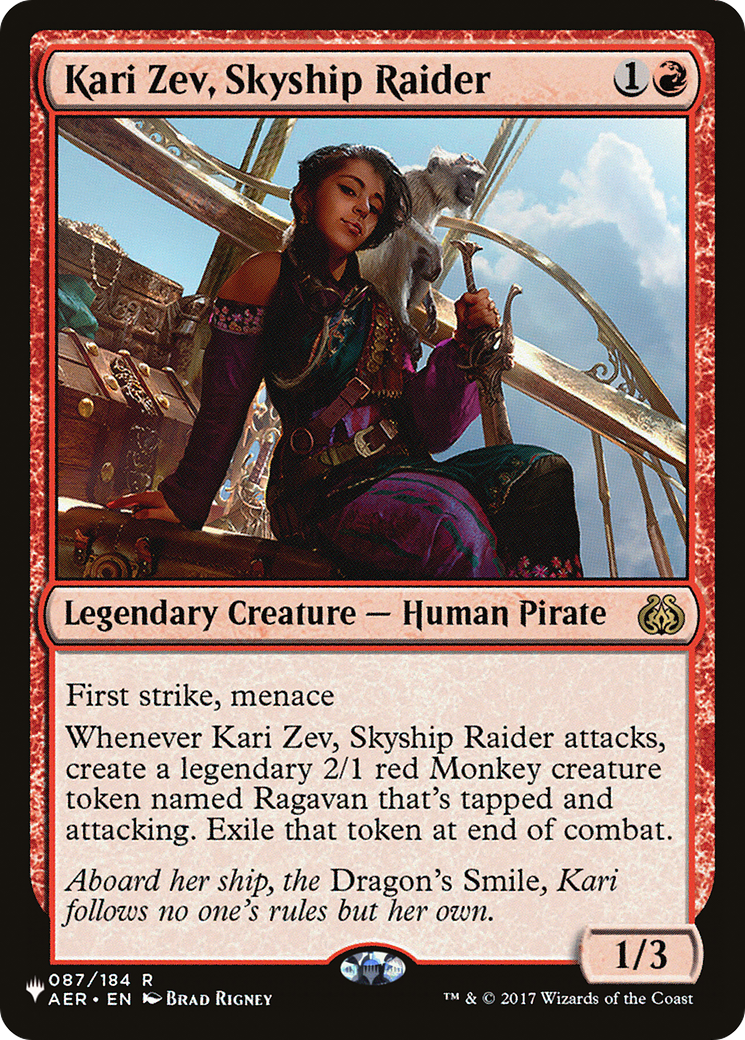 Kari Zev, Skyship Raider (LIST-087/184) [The List]