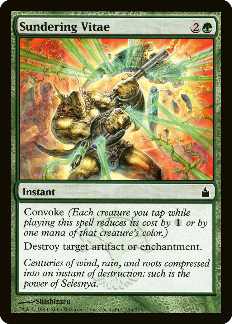 Sundering Vitae (RAV-185) [Ravnica: City of Guilds]