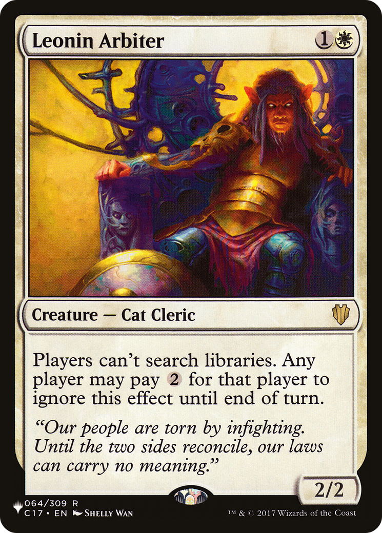 Leonin Arbiter (LIST-064/309) [The List]