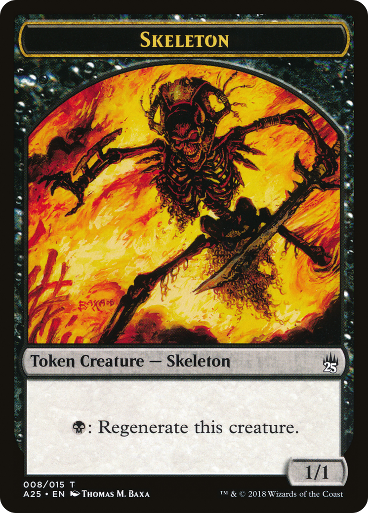 Skeleton Token (A25-008) [Masters 25 Tokens]