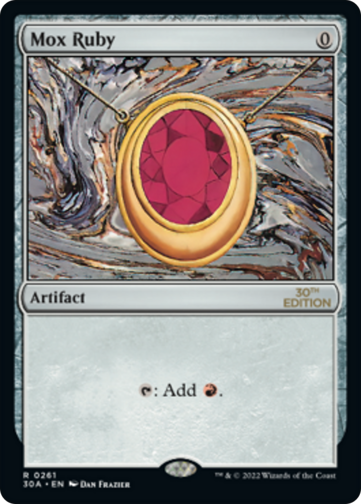 Mox Ruby (30A-261) [30th Anniversary Edition]