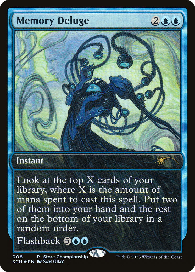 Memory Deluge (GAME-008) [Store Championships] Foil