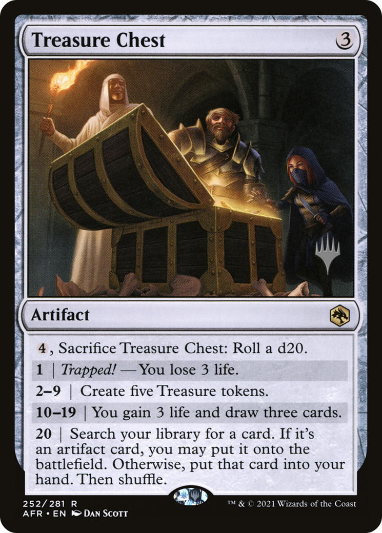 Treasure Chest (PPAFR-252) [Promo Pack: Adventures in the Forgotten Realms Promos]